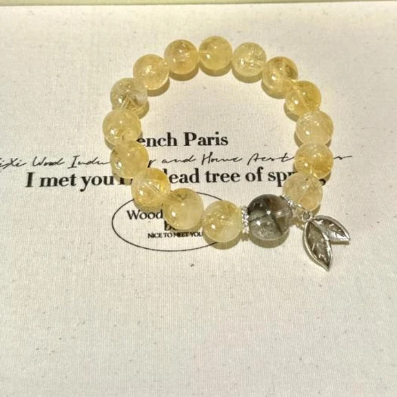 Citrine Crystal armband